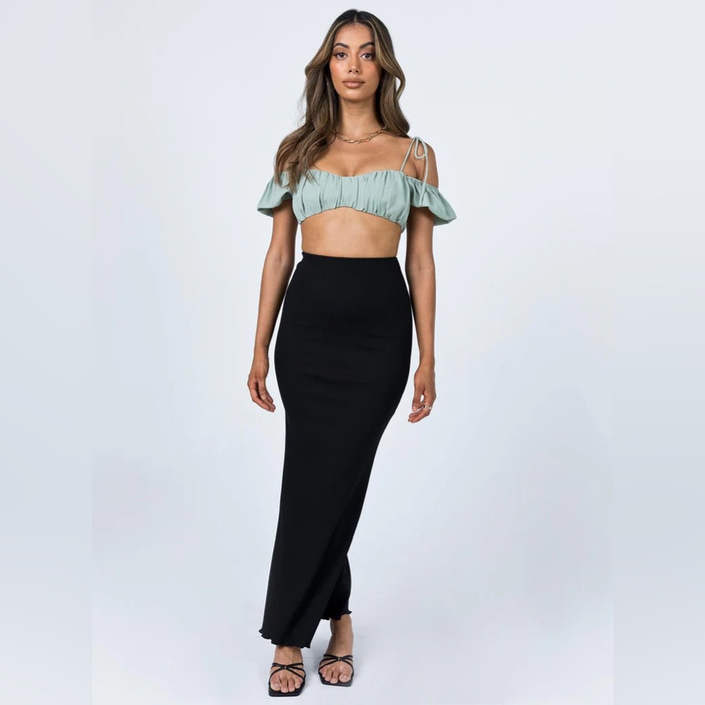Melina Top Sage—Princess Polly